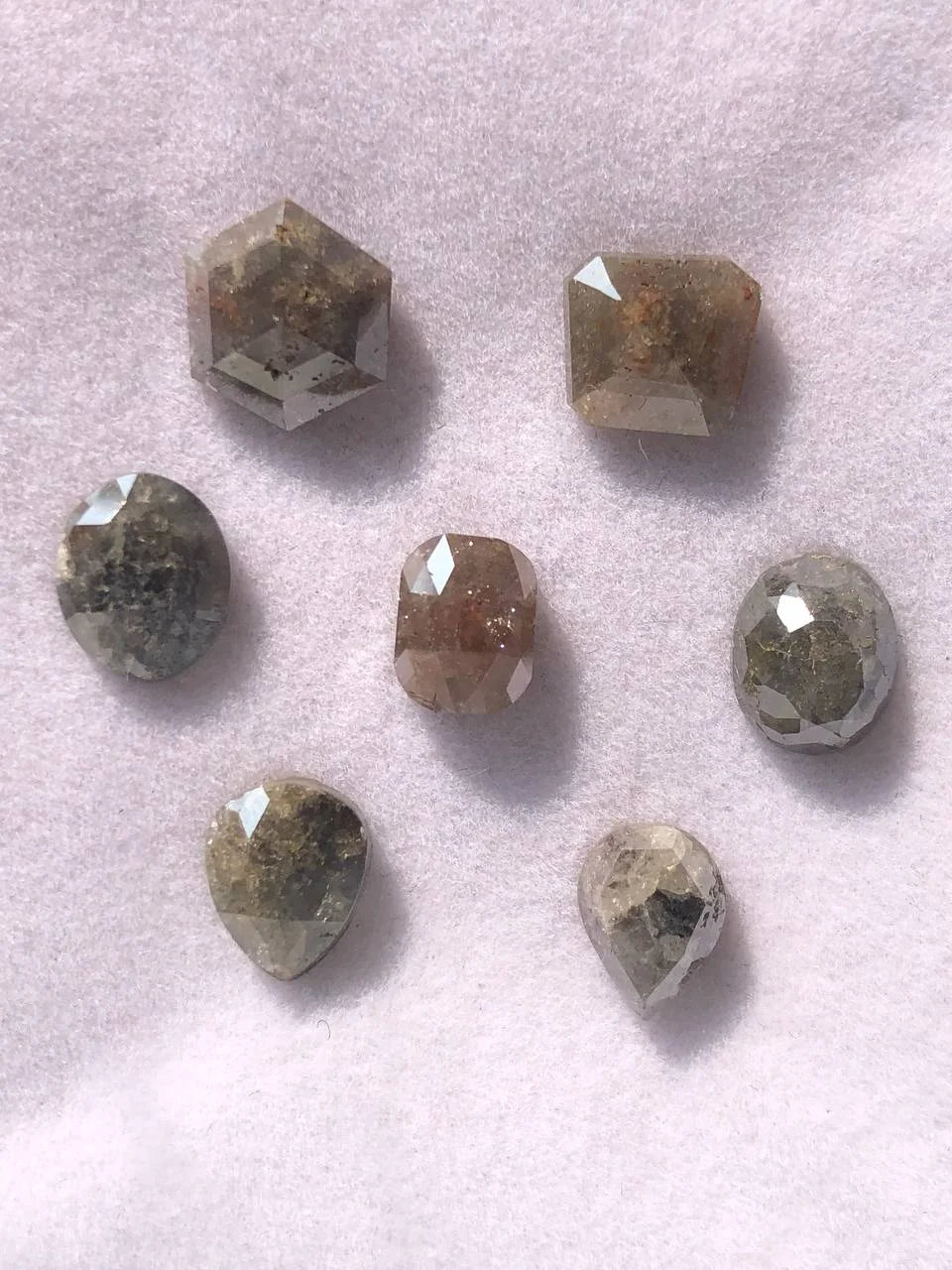 Mix Shape Salt & Pepper Loose Diamond