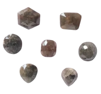 Mix Shape Salt & Pepper Loose Diamond