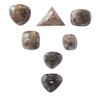 Mix Shape Salt & Pepper Loose Diamond