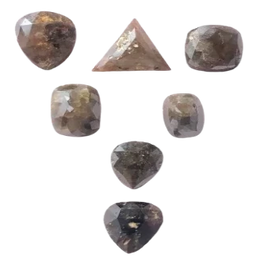 Mix Shape Salt & Pepper Loose Diamond