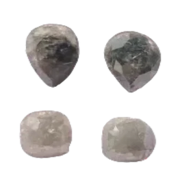 2.87 CT Natural Mix Shape Diamond Fancy Salt And Pepper Diamond Loose Diamond For Jewelry
