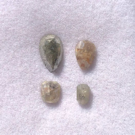 3.75 CT Natural Rough Salt & Pepper Diamond