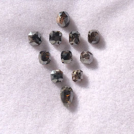 Mix Shape Natural Salt & Pepper Diamond