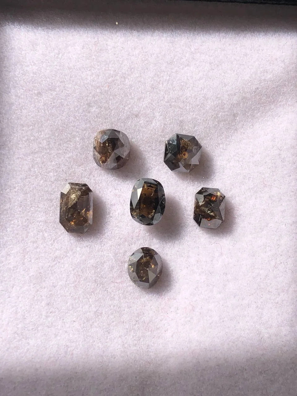 5.37 CT Natural Mix Shape Diamond Fancy Salt And Pepper Diamond Loose Diamond For Jewelry