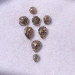 4.20 CT Mix Shape Salt & Pepper Diamond