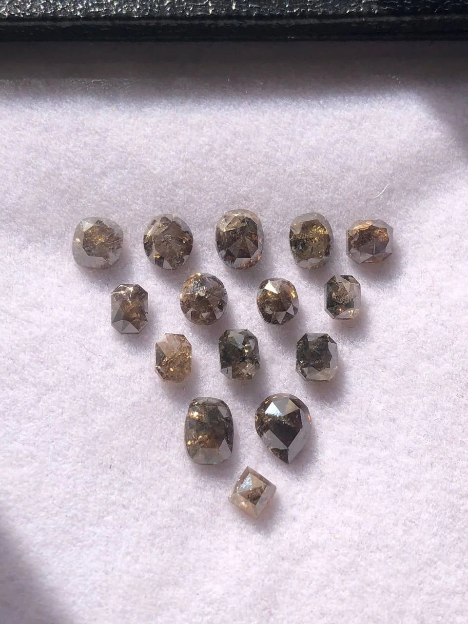 Salt & Pepper Loose Diamond Mix Shape