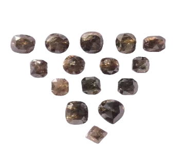 Salt & Pepper Loose Diamond Mix Shape