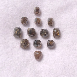 Mix Shape Natural Salt & Pepper Diamond