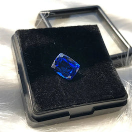 4.05 CT Radiant Cut Blue Sapphire Gemstone