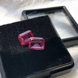 Eemrald Cut Pink Alexandrite Gemstone