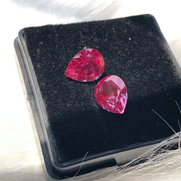 Pear Shape Pink Alexandrite Pair Gemstone