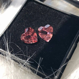 Heart Shape Pink Sapphire Loose Diamond