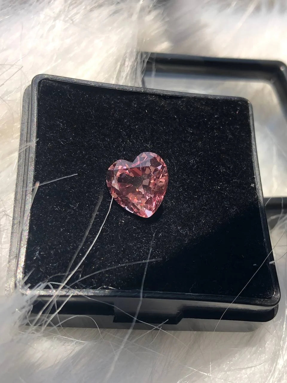 Heart Cut Pink Sapphire Loose Gemstone