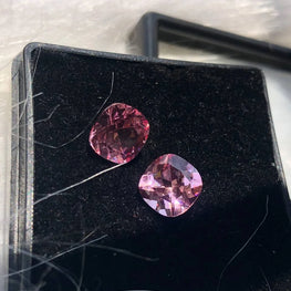 5.545 CT Cushion Cut Pink Sapphire Loose Gemstone Ideal For Stunning Earrings