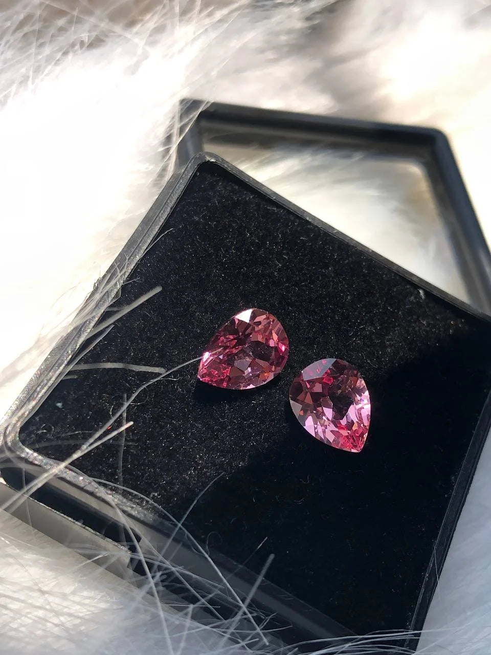 Pear Cut Pink Sapphire Loose Gemstone