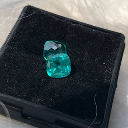 7.03CT Cushion Blue Paraiba Gemstone