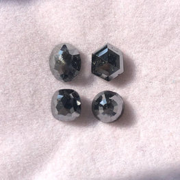 8.76Ct Black Natural Diamond Mix Shape