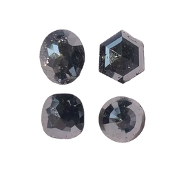 8.76Ct Black Natural Diamond Mix Shape