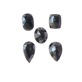Pear Shape Black Natural Diamond