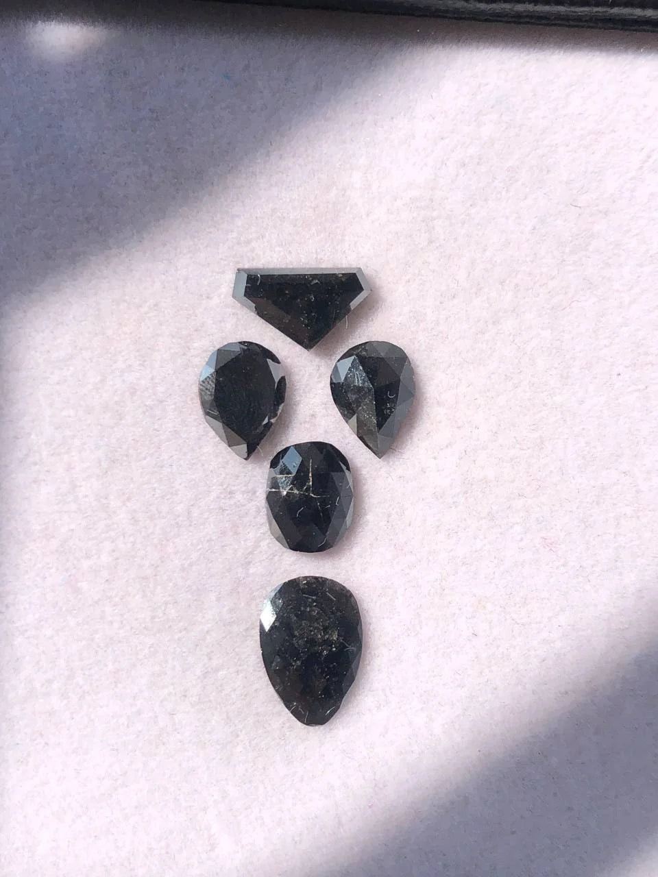 7.14 CT Mix Shape Black Diamond Loose