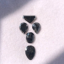 7.14 CT Mix Shape Black Diamond Loose