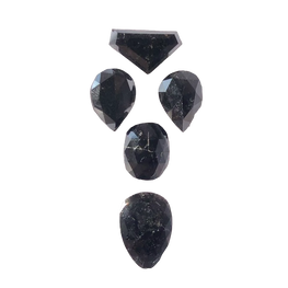 7.14 CT Mix Shape Black Diamond Loose