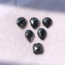Mix Shape Black Natural Diamond