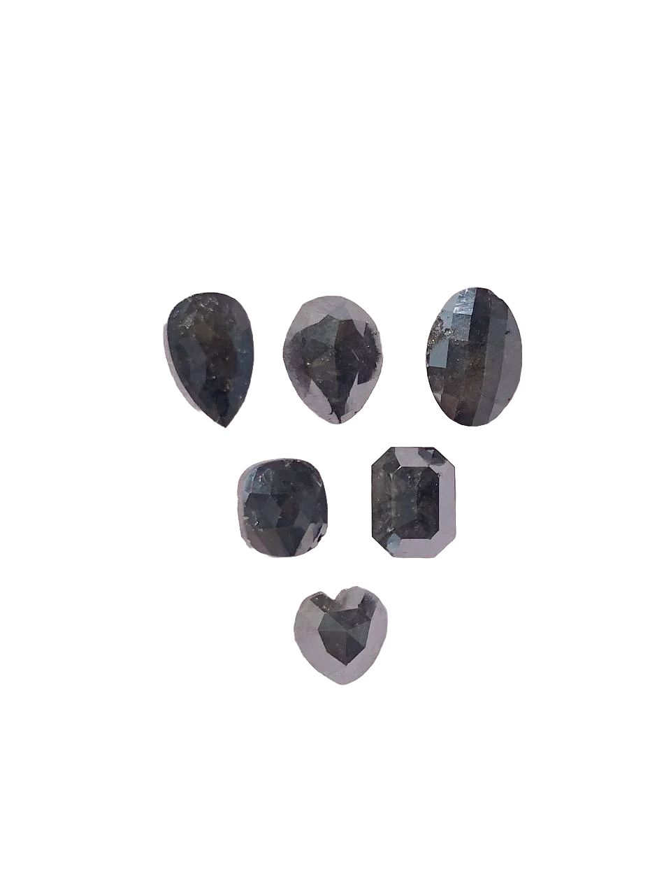 Mix Shape Black Loose Diamond