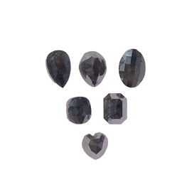 Exquisite 9.65 CT Natural Black Diamond Mix Shape Diamond Ideal For Stunning Jewelry