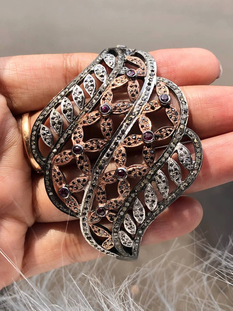 Round Cut Nature Insapired Bracelet