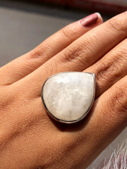 Pear Cut Opal Gemstone Stunning Ring
