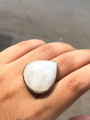 Pear Cut Opal Gemstone Stunning Ring