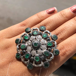 Art Deco Vintage Style Delicated Ring