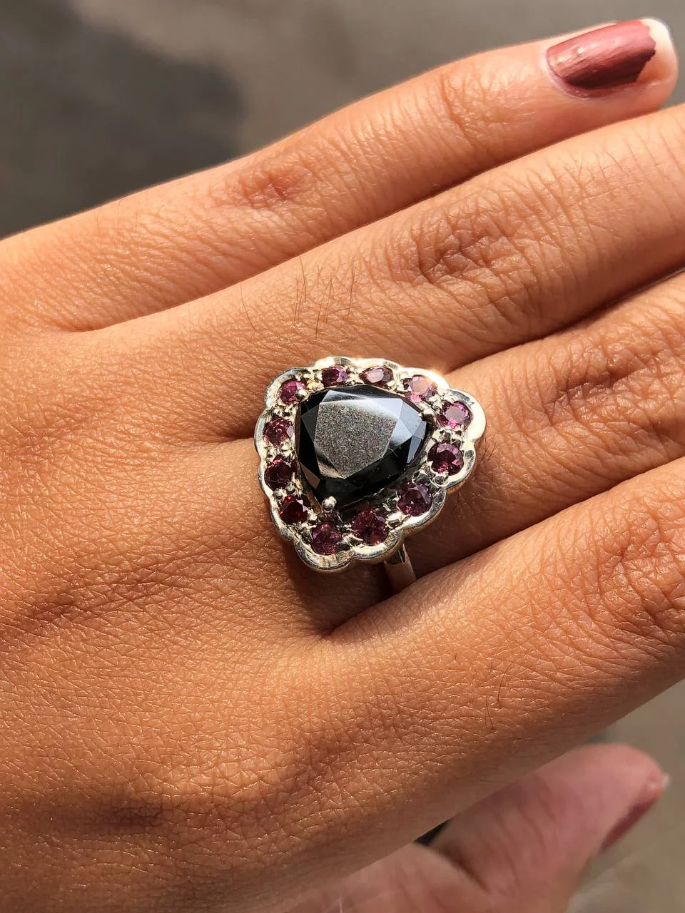 Trillion Cut Moissanite Stunning Diamond