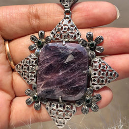 Gemstone Delicated Unique Pendant