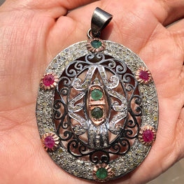 Vintage Style Art Deco Pendant