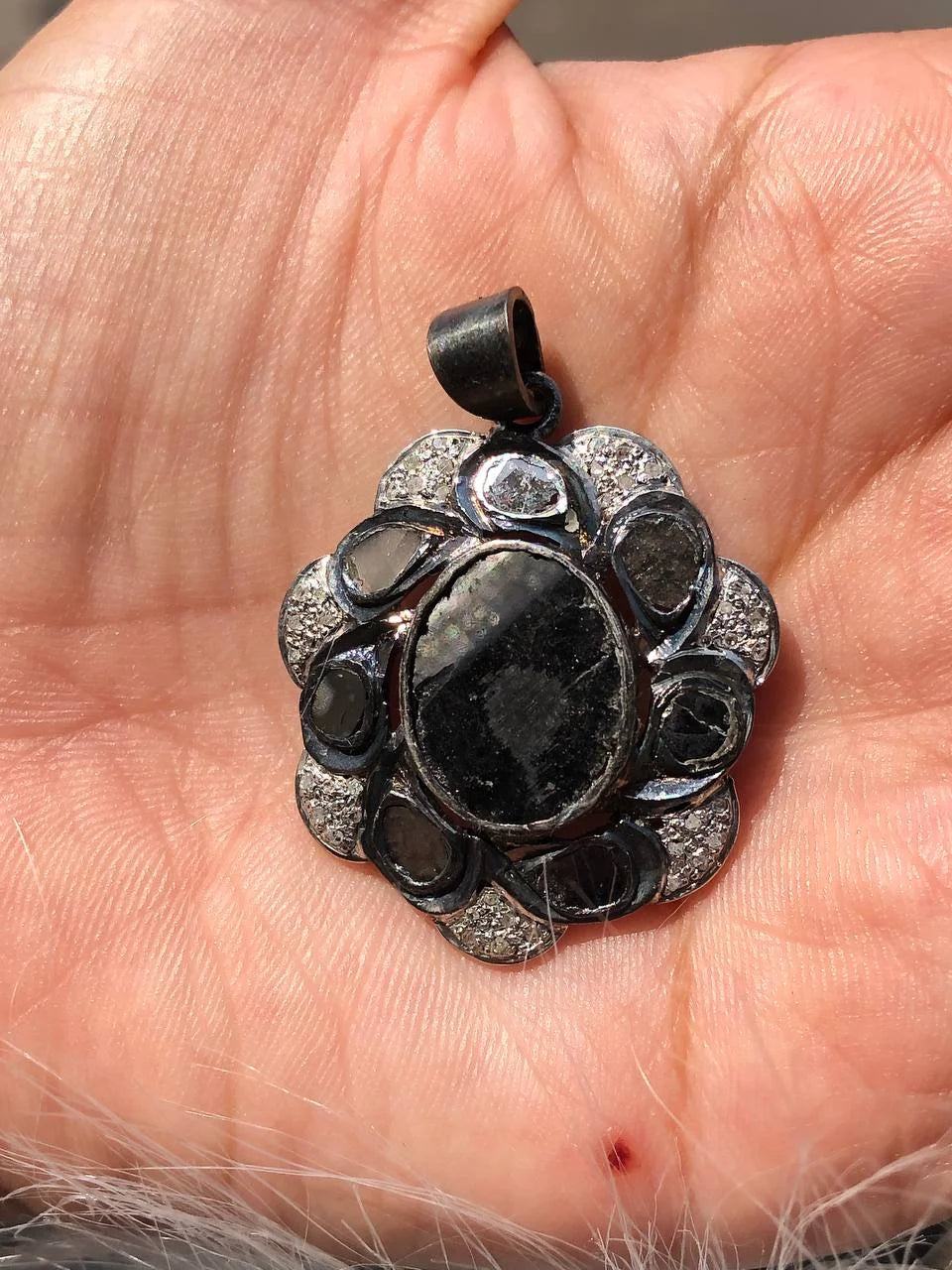 Unique Stunning Silver Pendant
