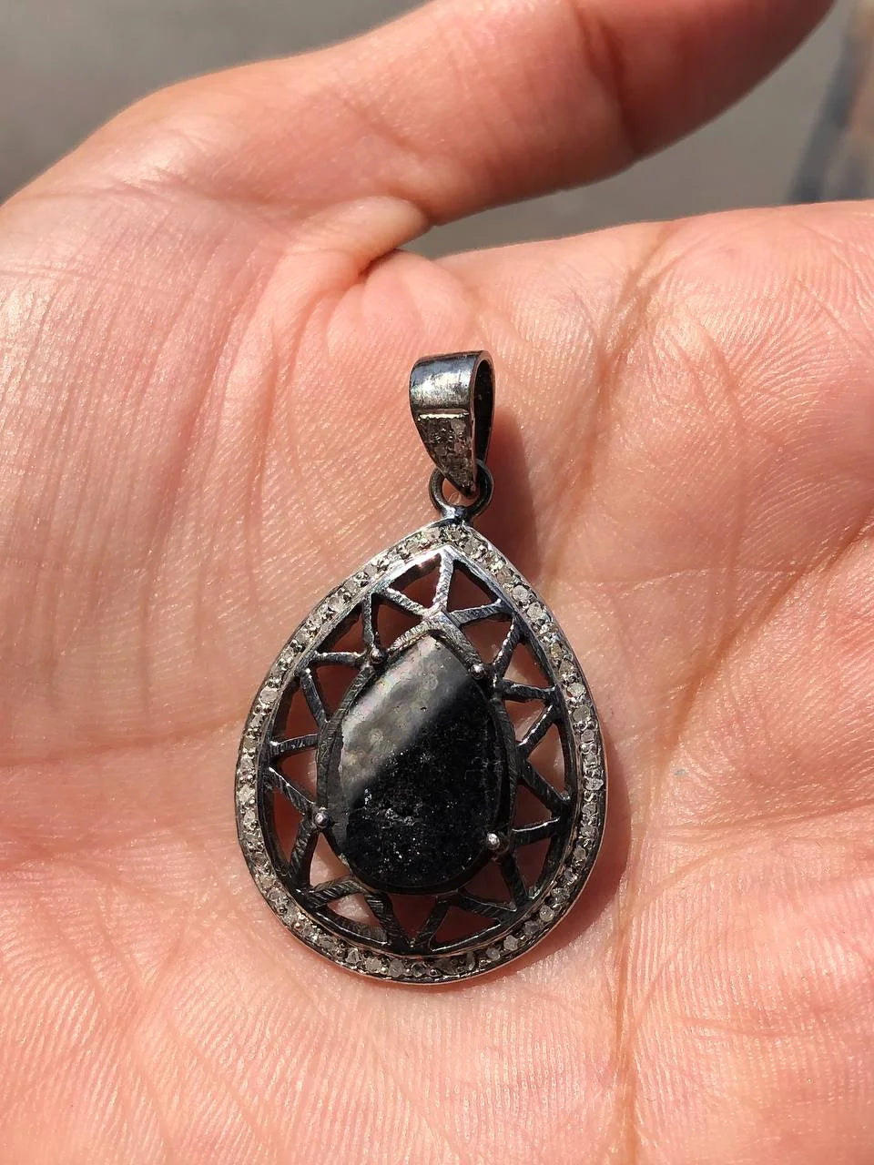 Vintage Natural Diamond Pendant