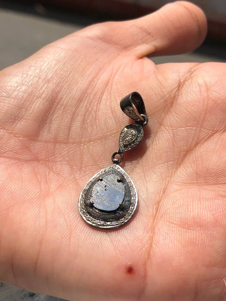 Unique Vintage Style Pendant - Delicate 925 Sterling Silver Jewelry