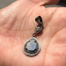 Vintage Delicate Sterling Silver Pendant