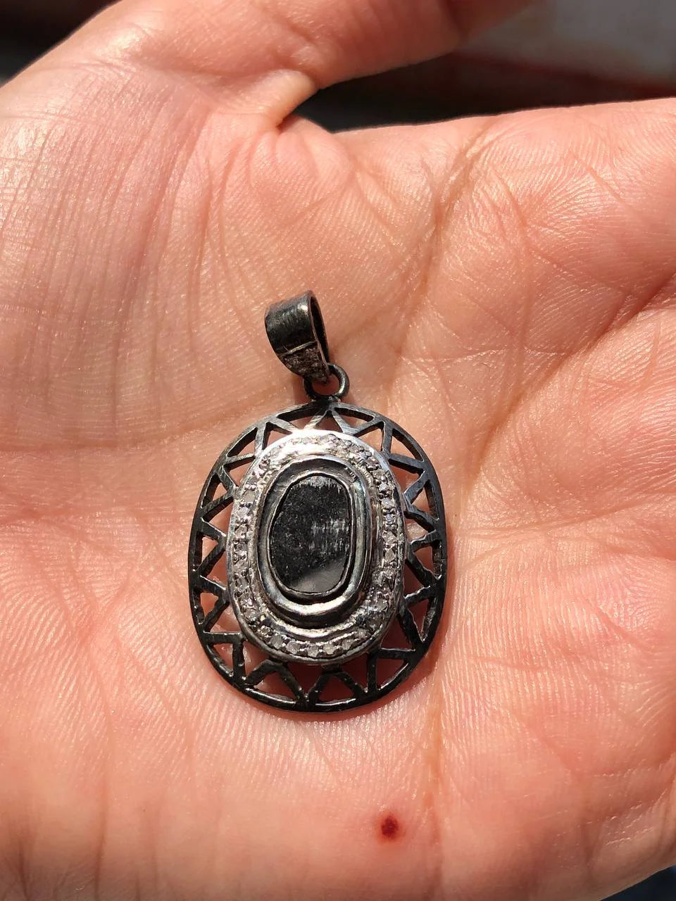 Vintage 925 Sterling Silver Pendant