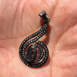 Natural Diamond Delicate Pendant