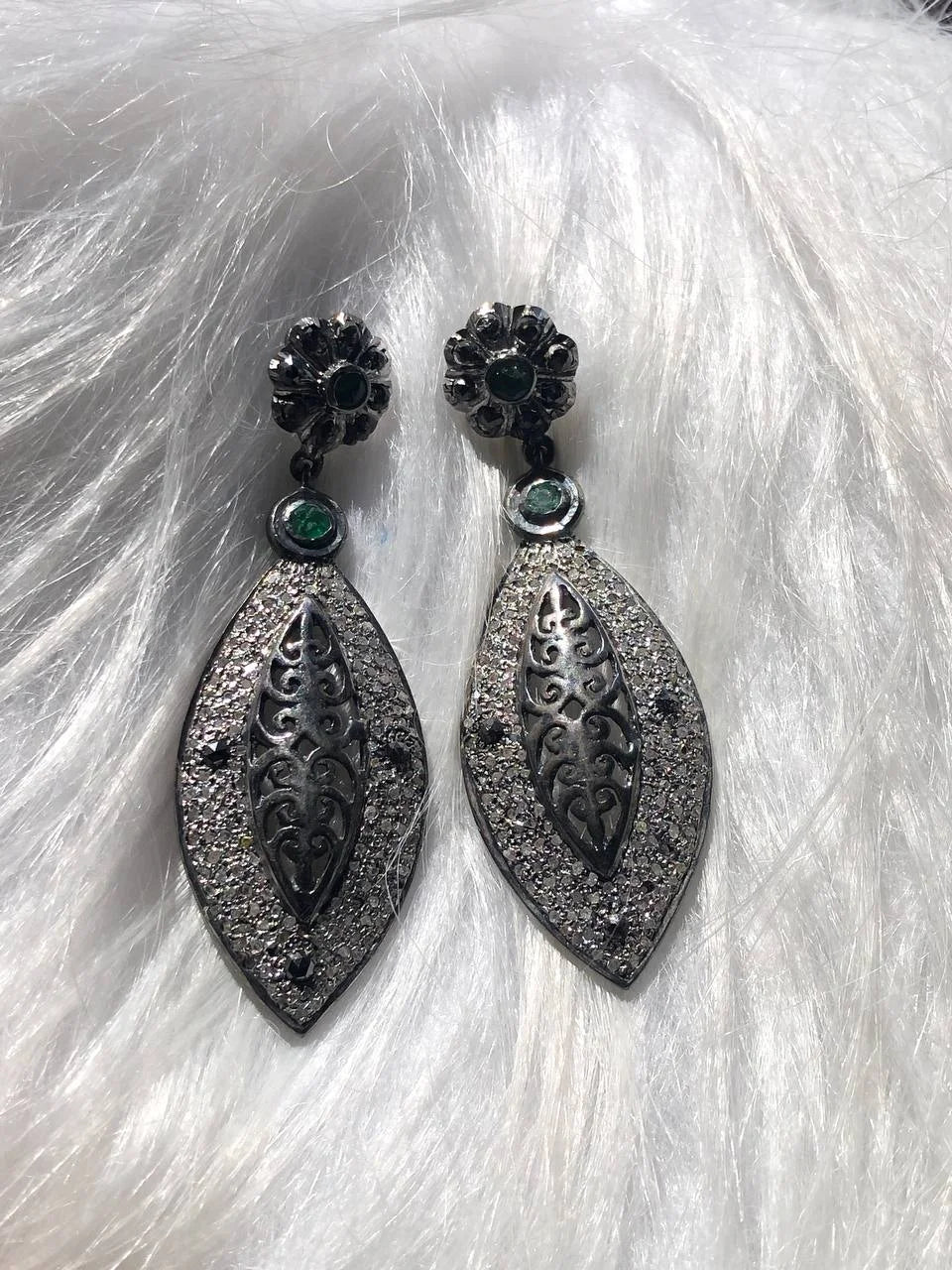 Sterling Silver Boho Dangle Earring