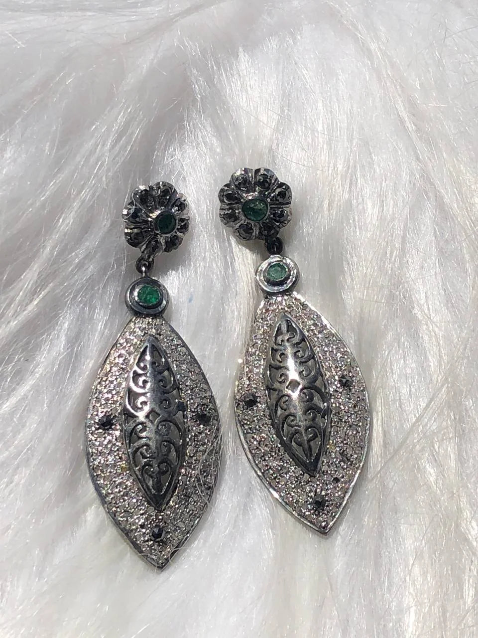 Sterling Silver Boho Dangle Earring