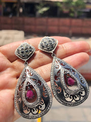 Vintage Style Setrling Silver Earring
