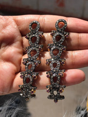 Natural Diamond Dangle Earring