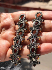 Natural Diamond Dangle Earring