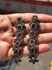 Natural Diamond Dangle Earring