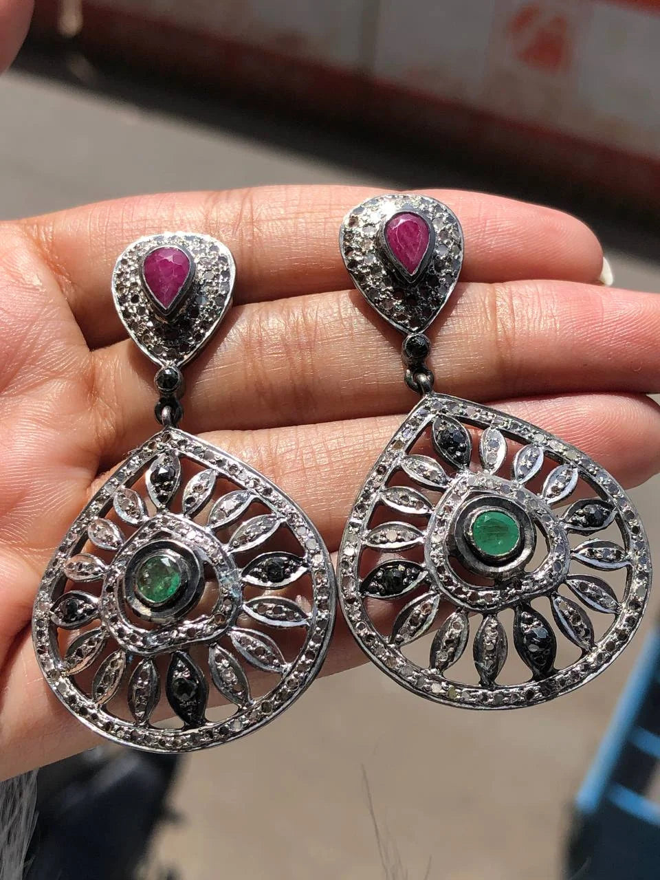 Vintage Art Deco Earrings: 925 Sterling Silver Jewelry for Women | Shop Now