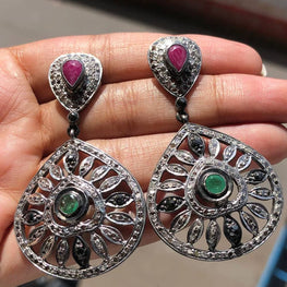 Vintage Art Deco Earrings: 925 Sterling Silver Jewelry for Women | Shop Now